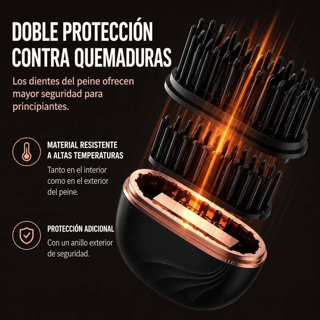 LissGo™ Cepillo Alisador Portátil